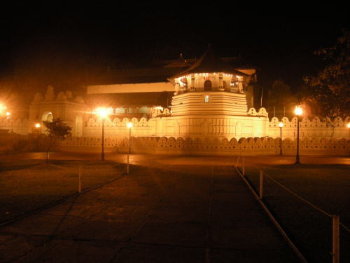 夜の仏歯寺