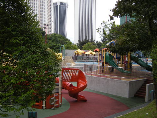 KLCC公園の遊園地